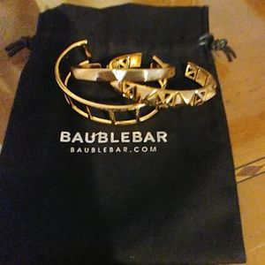 Baublebar 3 gold bracelets